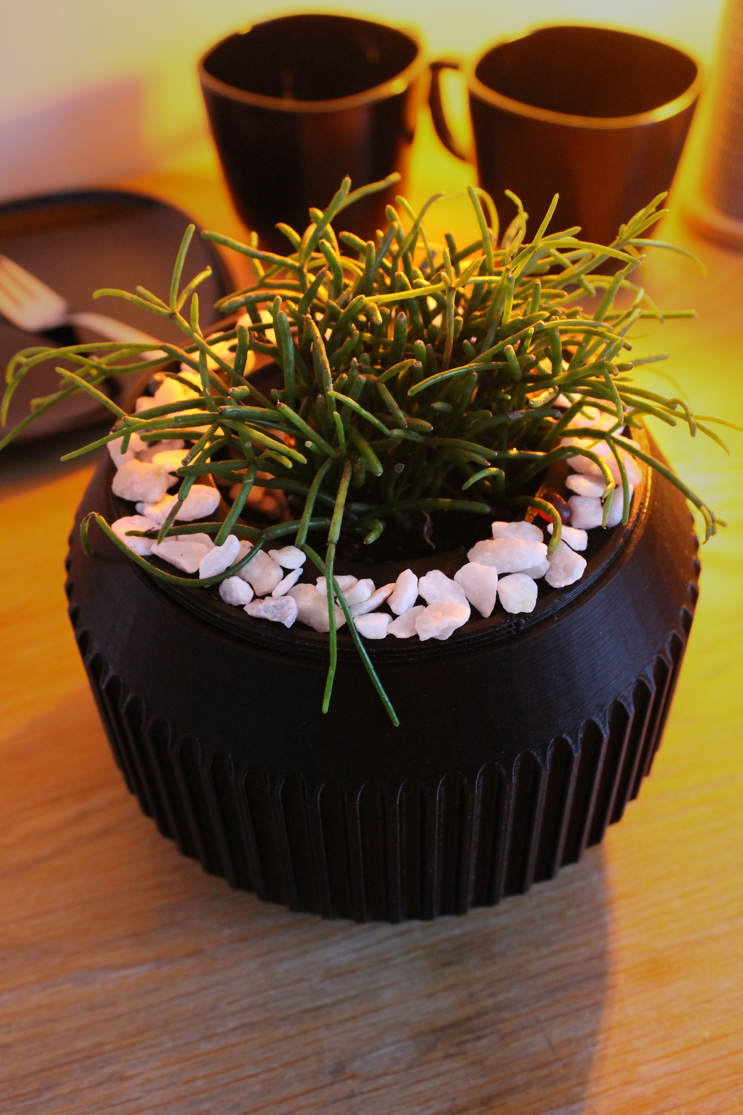 Miniatura 3 do modelo 3D Diffusion-Based Self-Watering Planter