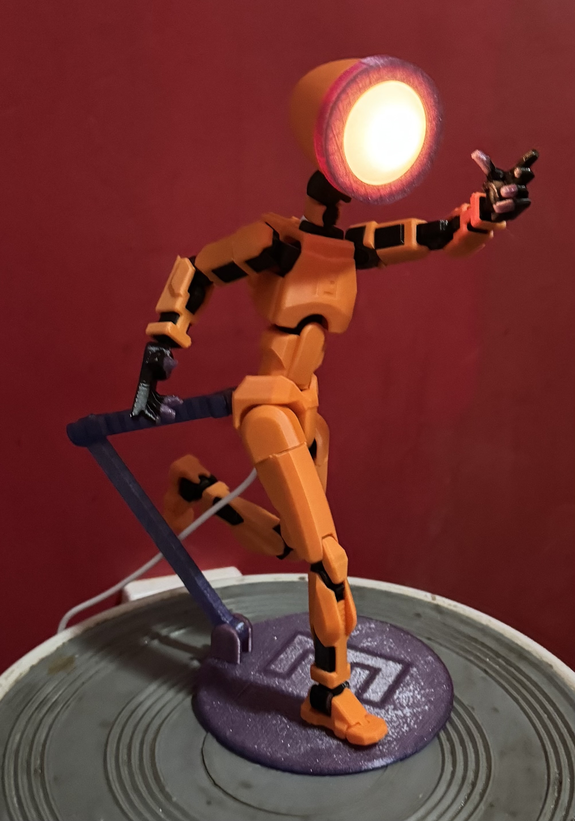 Dummy 13 colour Led Lamp