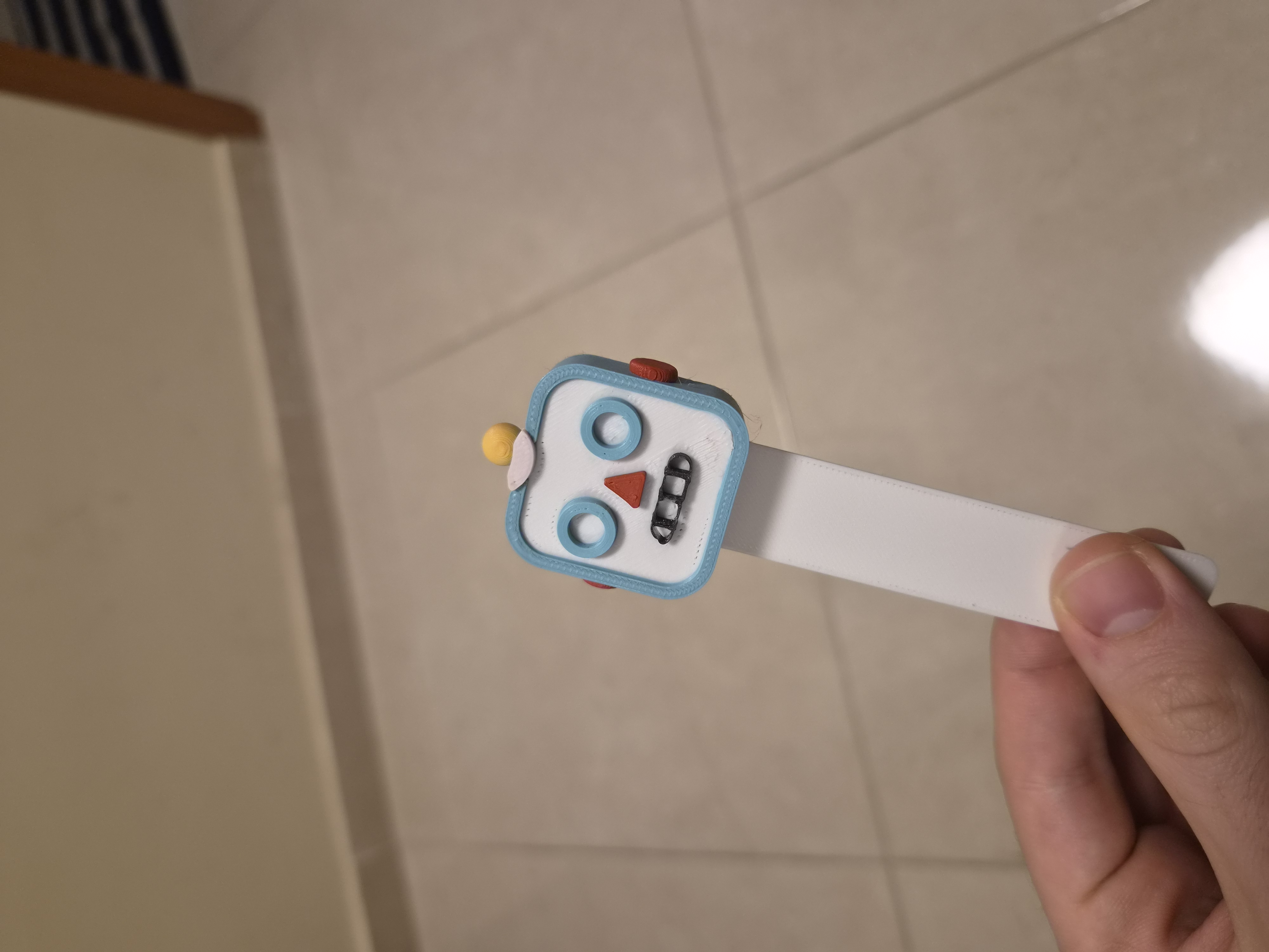 Robot Emoji Bookmark