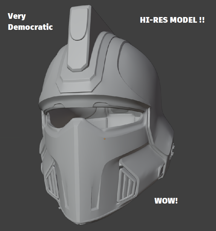Hero of the federation helldivers helmet