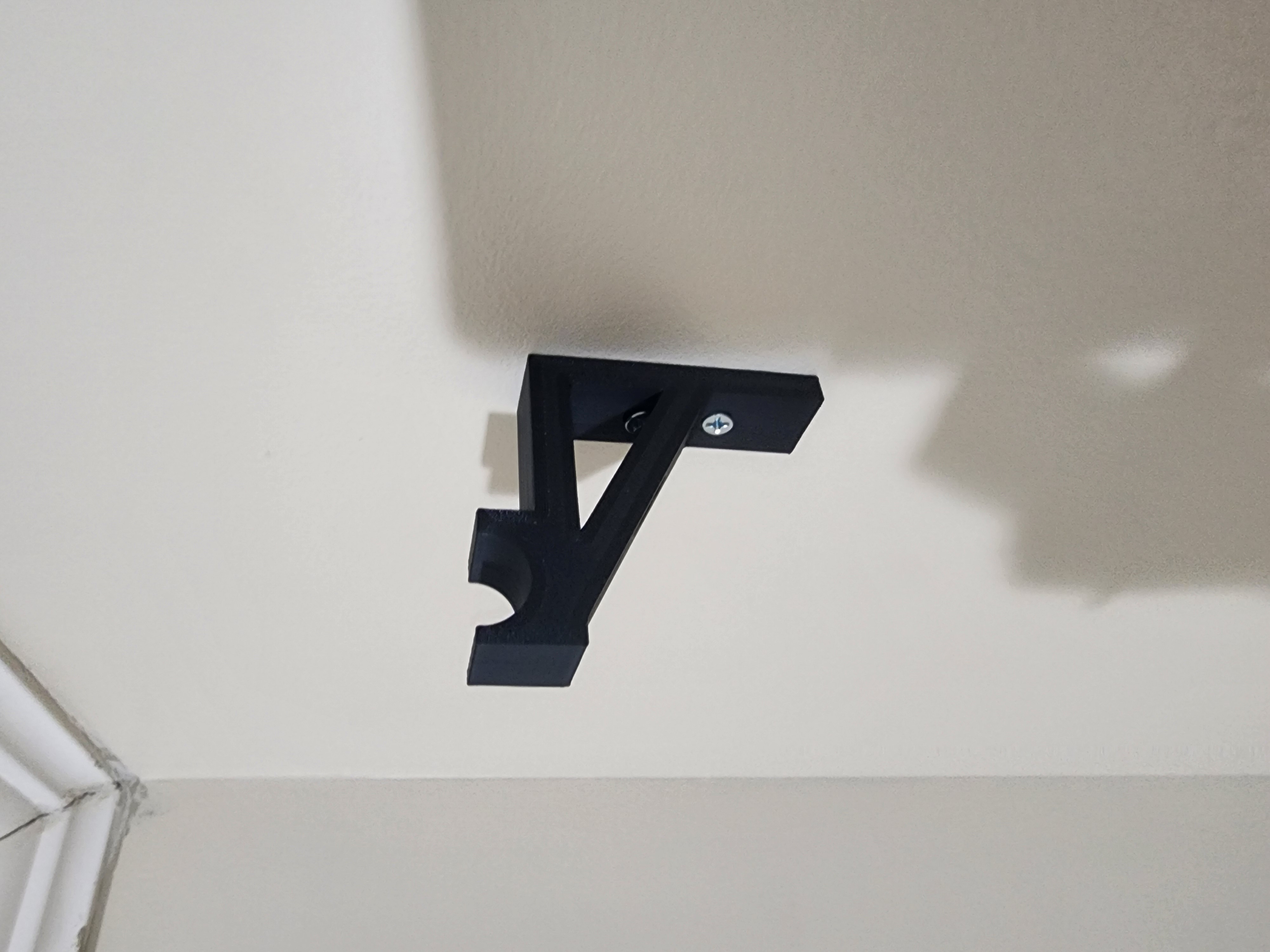 Curtain rod holder