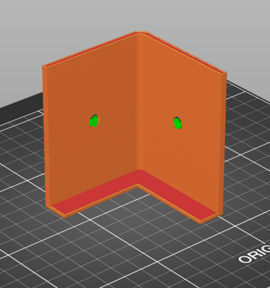 Corner mount