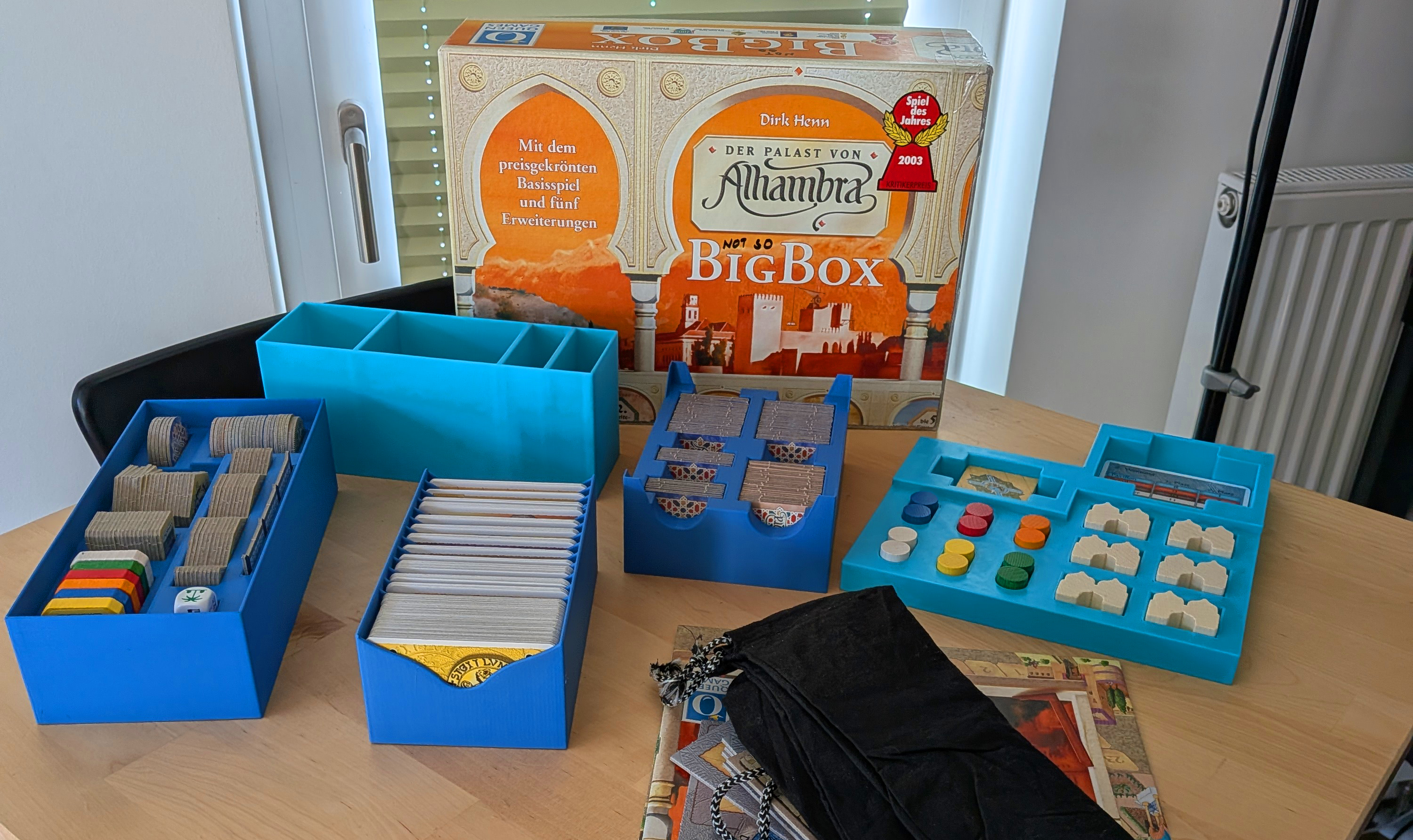 Not-So-Big-Box Conversion / Organizer for Alhambra