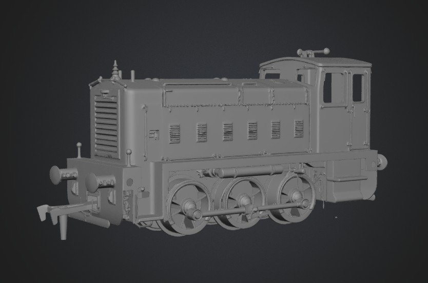 New Ruston & Hornsby 165DE 3D model