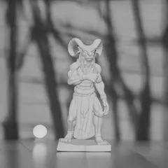 Krampus Statue
