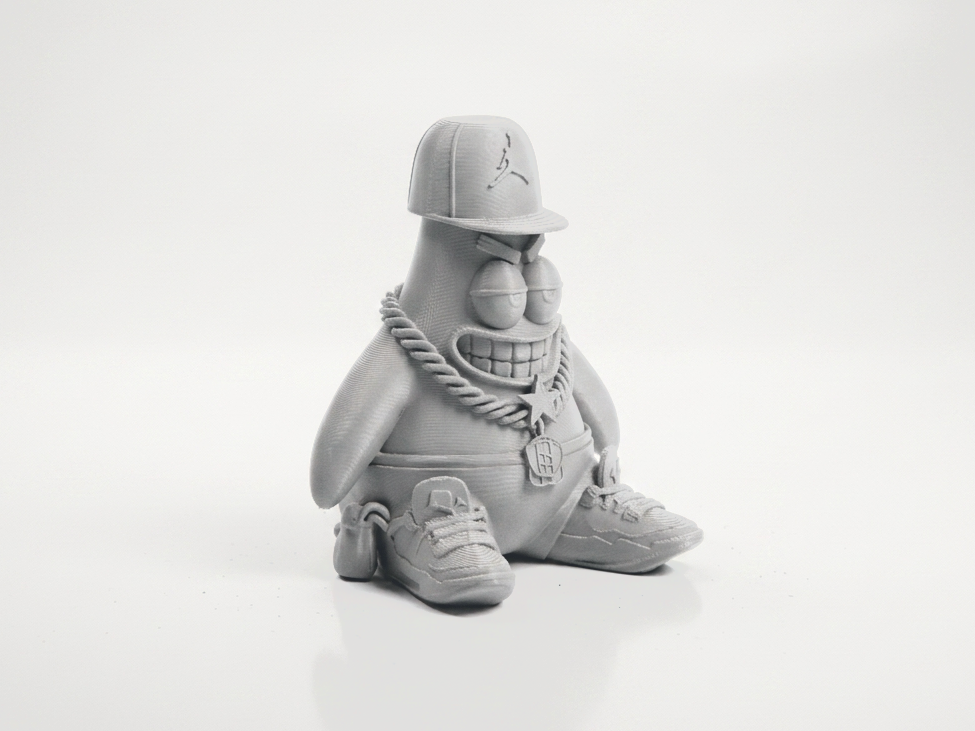 Cool Patrick Star Figurine Cartoon 3D Printable