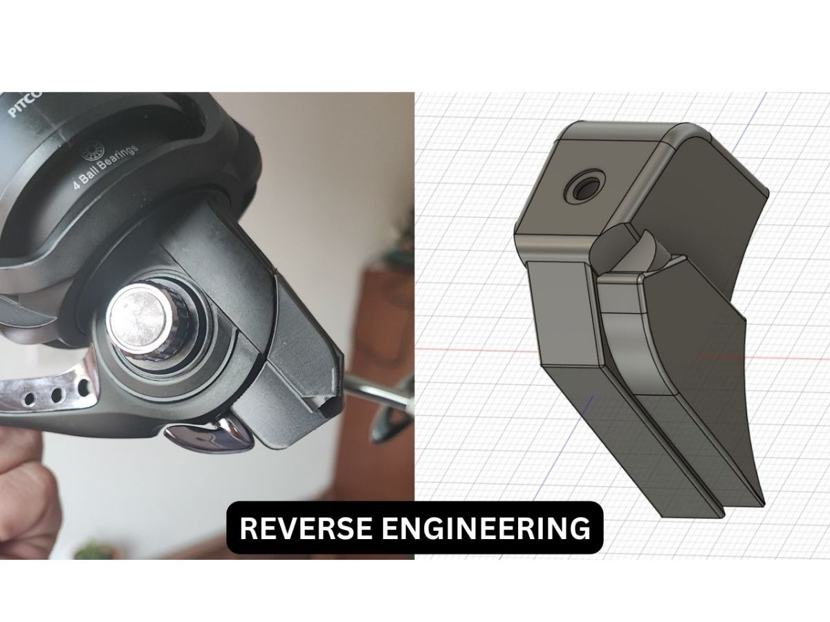 Fishing Reel Replacement Part Reverse Engineering