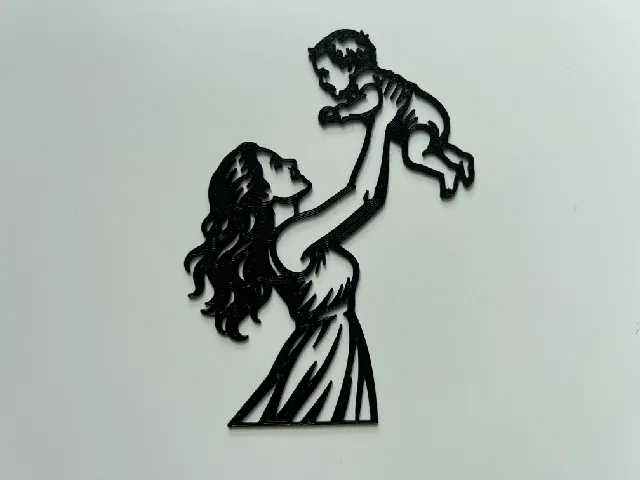 Mum & Child Wall Art #1