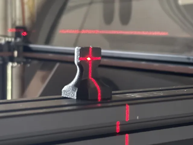 Laser level Target pin for any 3D printer