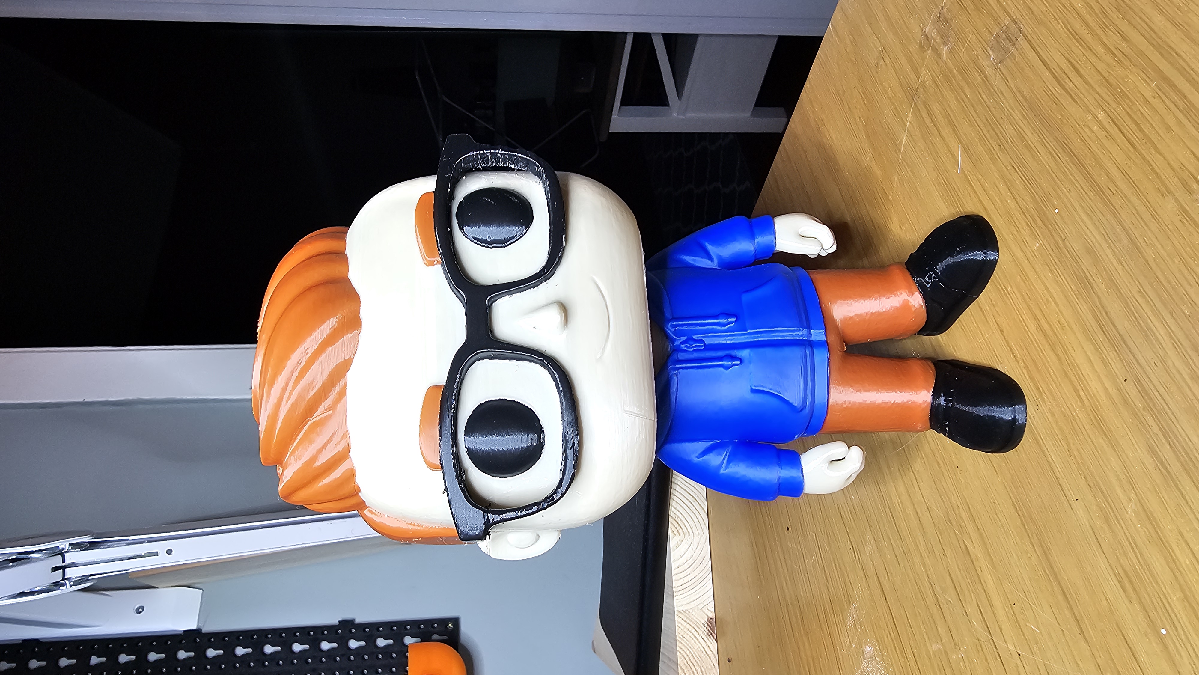 Funko Pop Figurine With Glasses