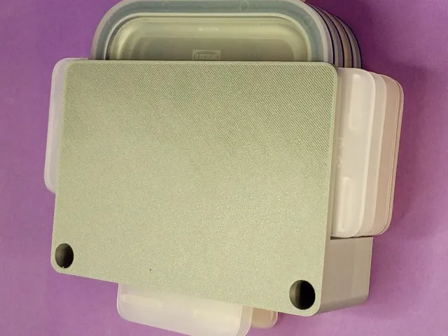 Square Lid Organizer for IKEA 365+ – Holds 4 Lids!