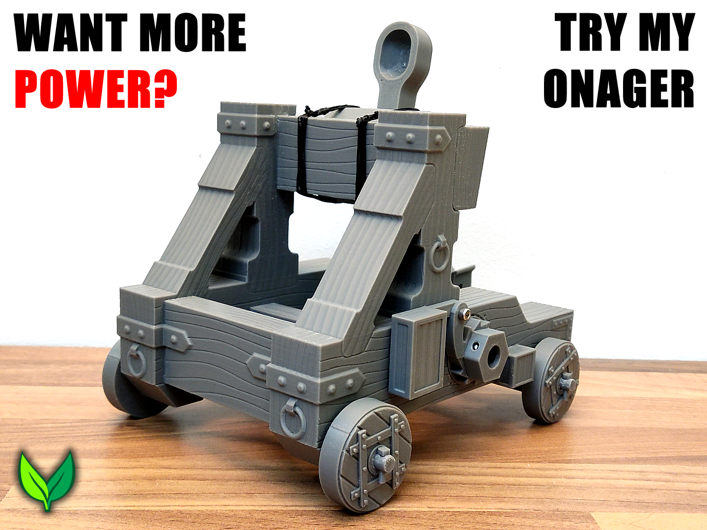 Working 28mm Trebuchet – Fantasy Siege Engine (3D Printable) — thumbnail 5