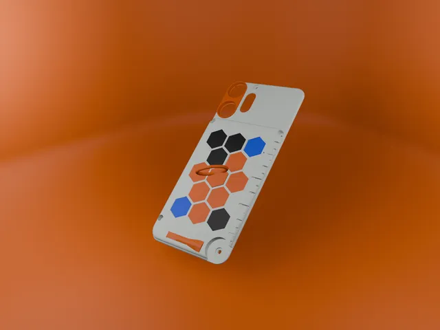 The Engineer - Modular Hexagonal CMF Phone 2 Pro Case with Attachments and Screwdriver