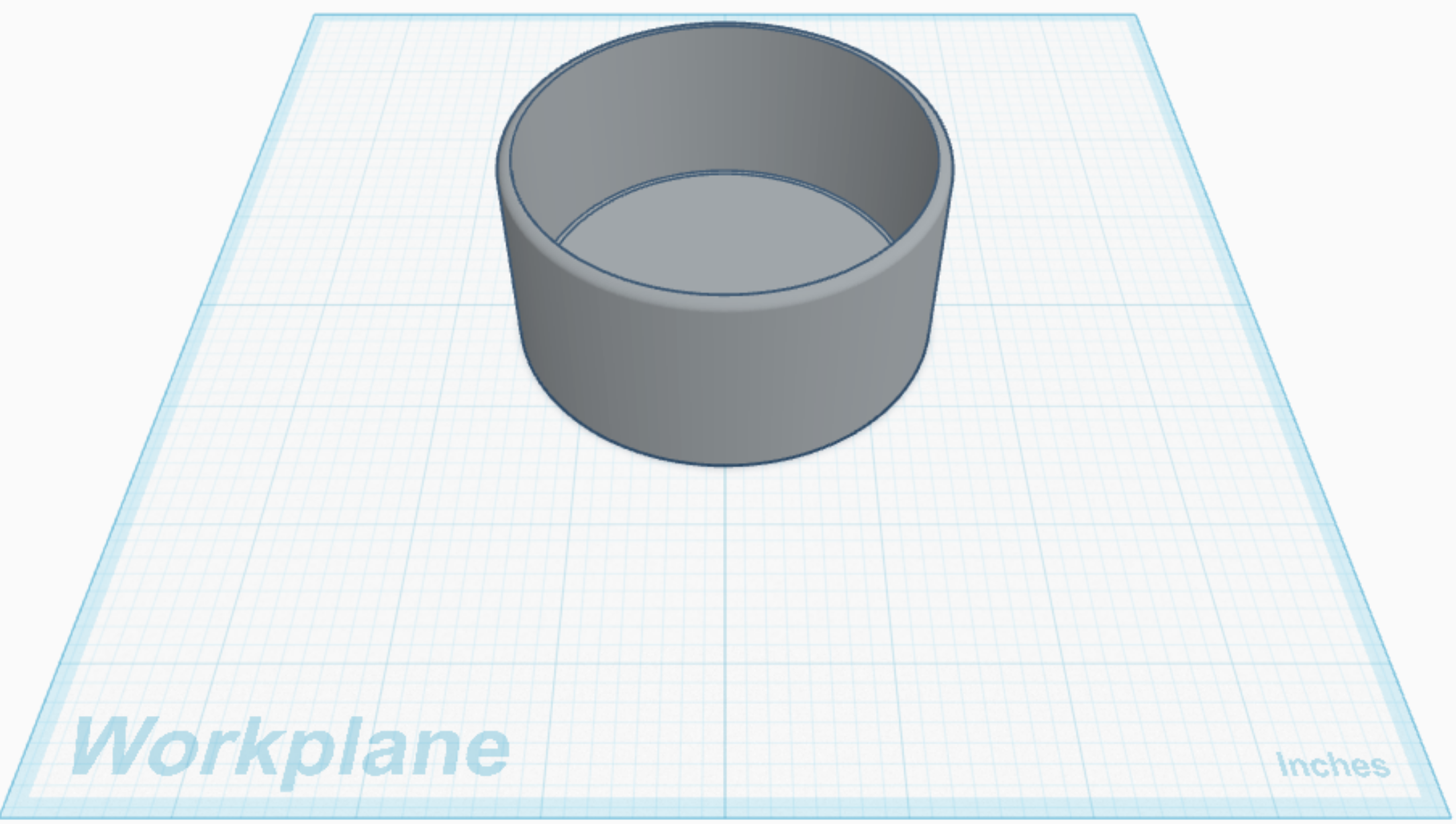 water bottle base 3D model