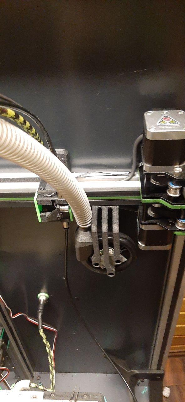 RatRig vcore4 IDEX Wire and CPAP holder