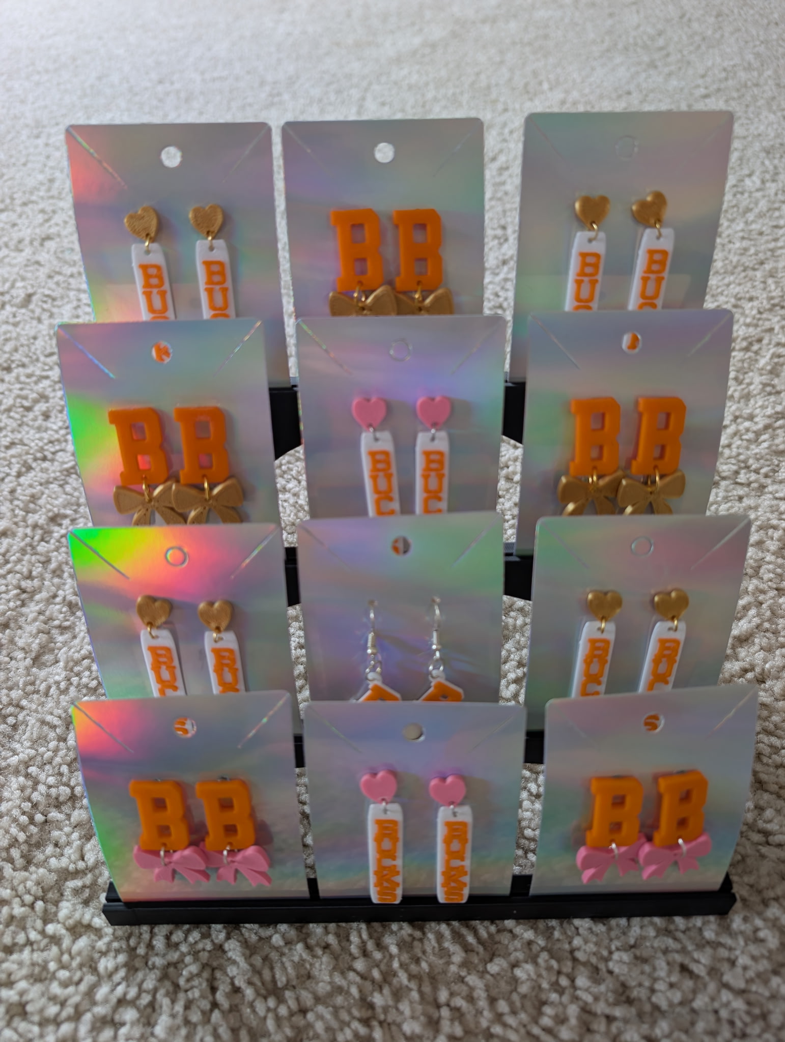 Minimalist Boutique Earring Stand | Retail & Home Display