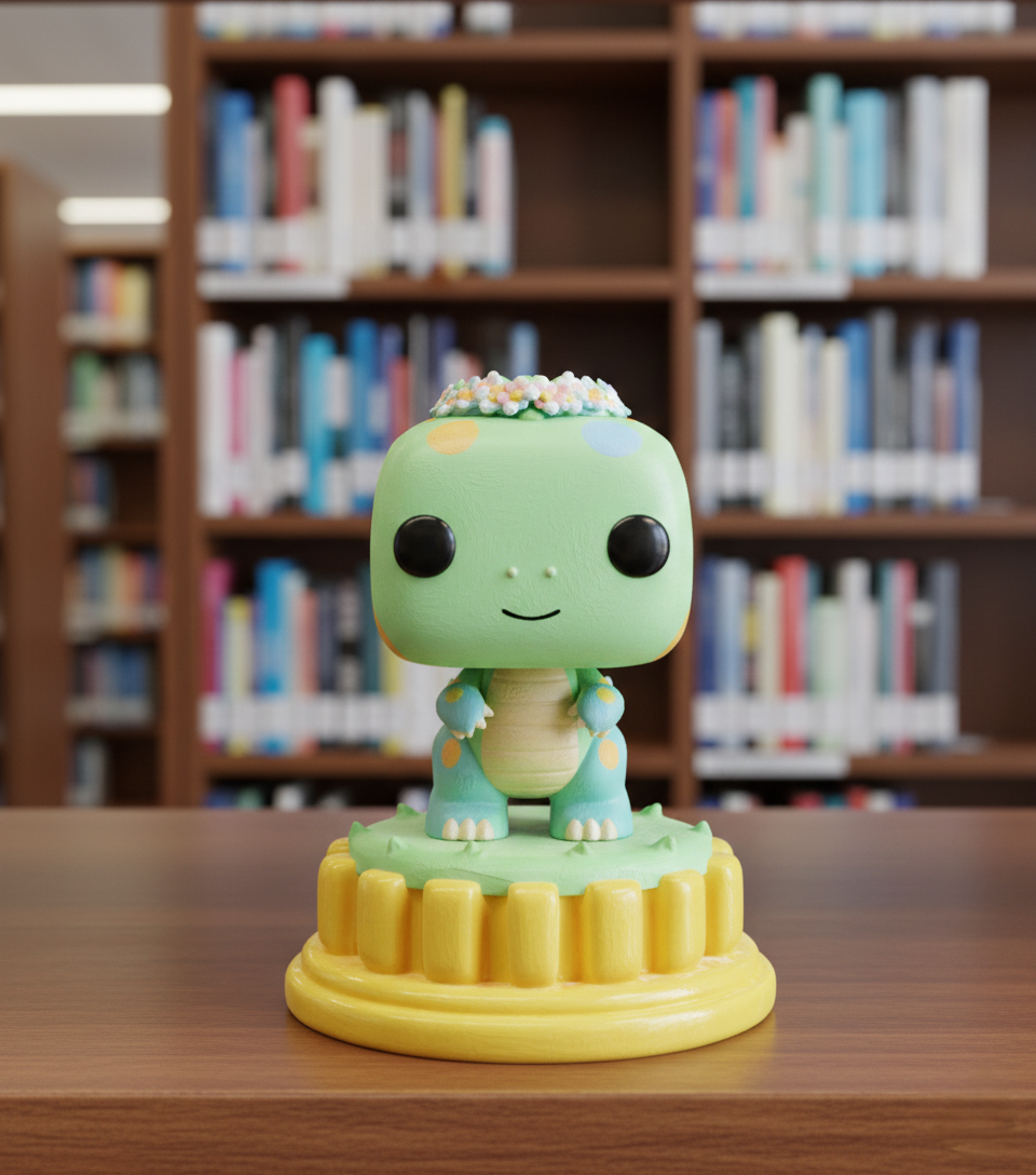 DinoPop - Dinosaur (Funko Pop Style)