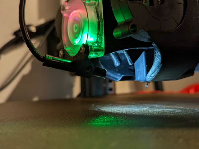 Endoscope mount for LS Fanmod