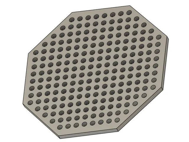 Airbus home flight simulator cockpit MIP loud speaker grill plate