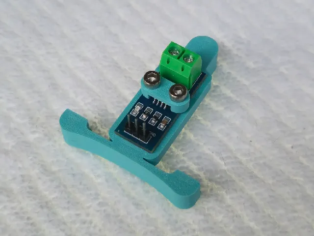 Ender 3 NG v1.2 DIN rail mount for ACS712 power sensor module