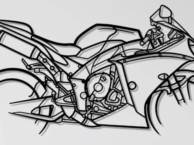 Yamaha YZF-R1 SuperBike Wall Art