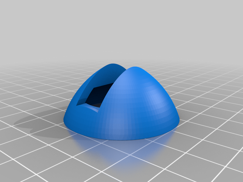 2 part cooker knob
