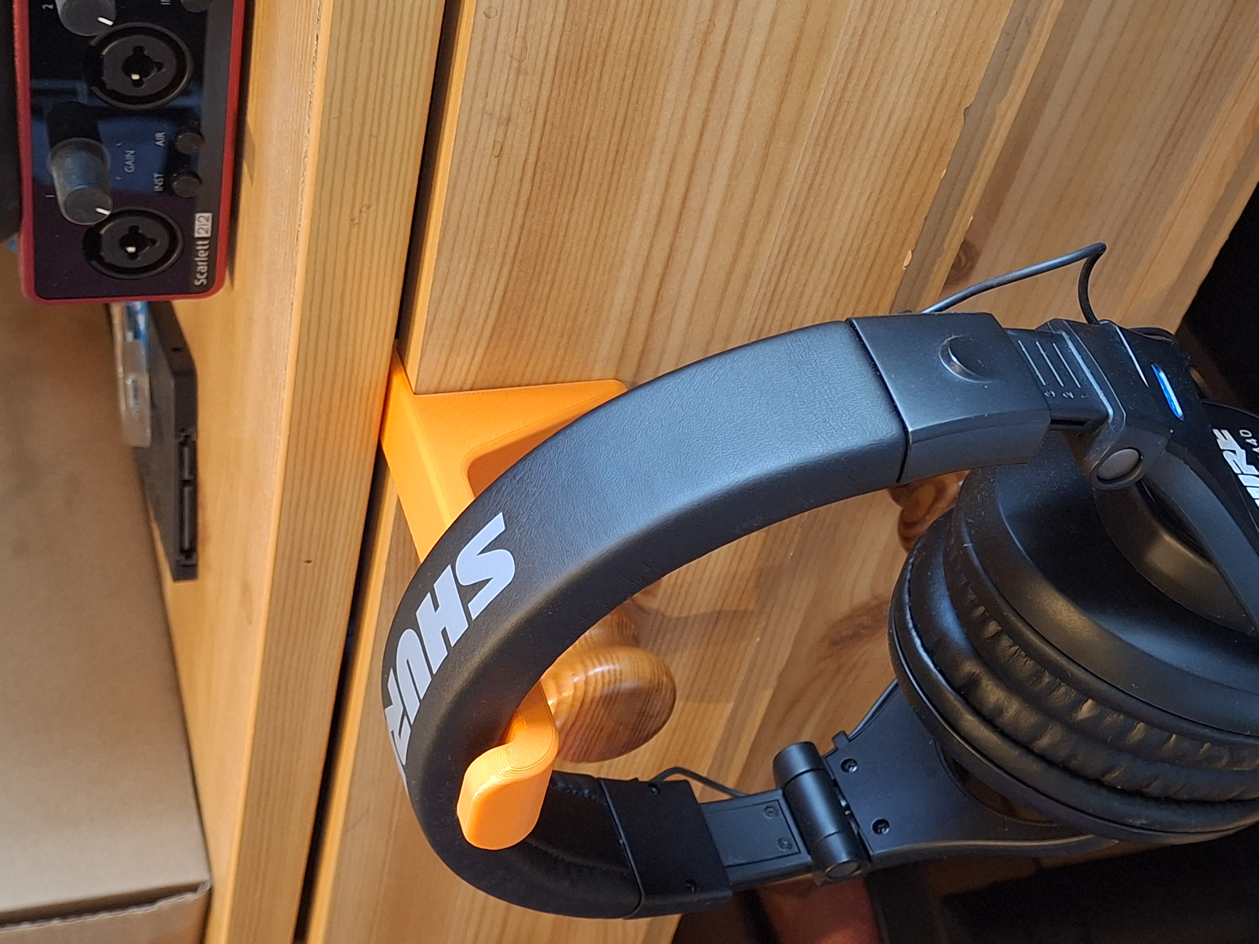 Headphone Hook for Drawer
