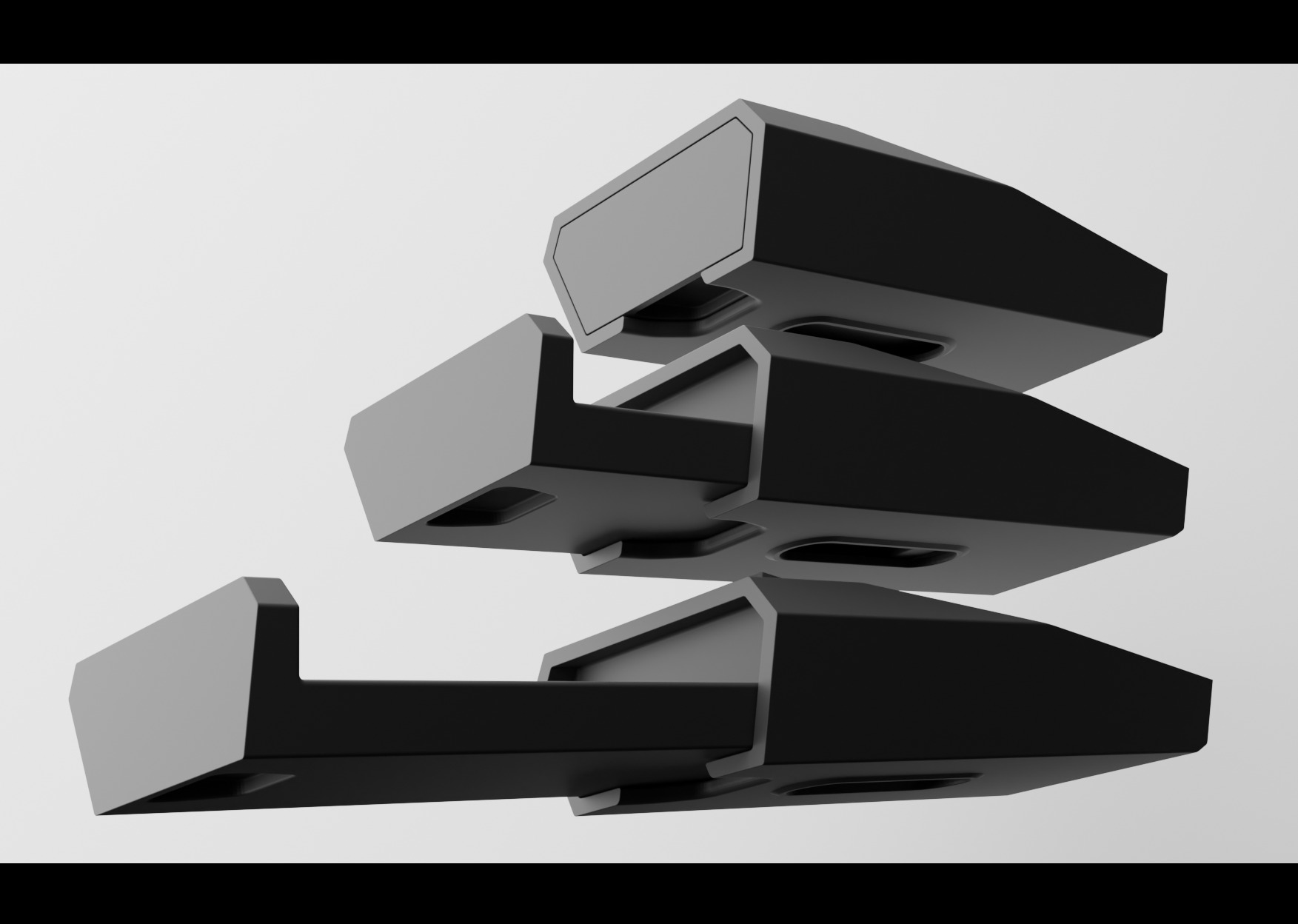 Print-in-Place Desk Headset Holder