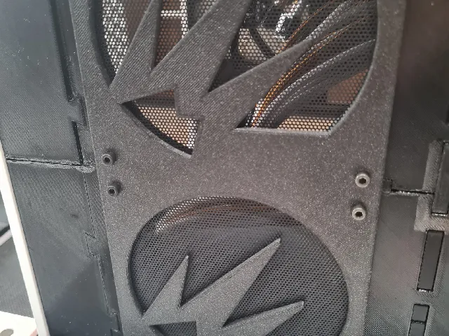 Cover for two FAN
