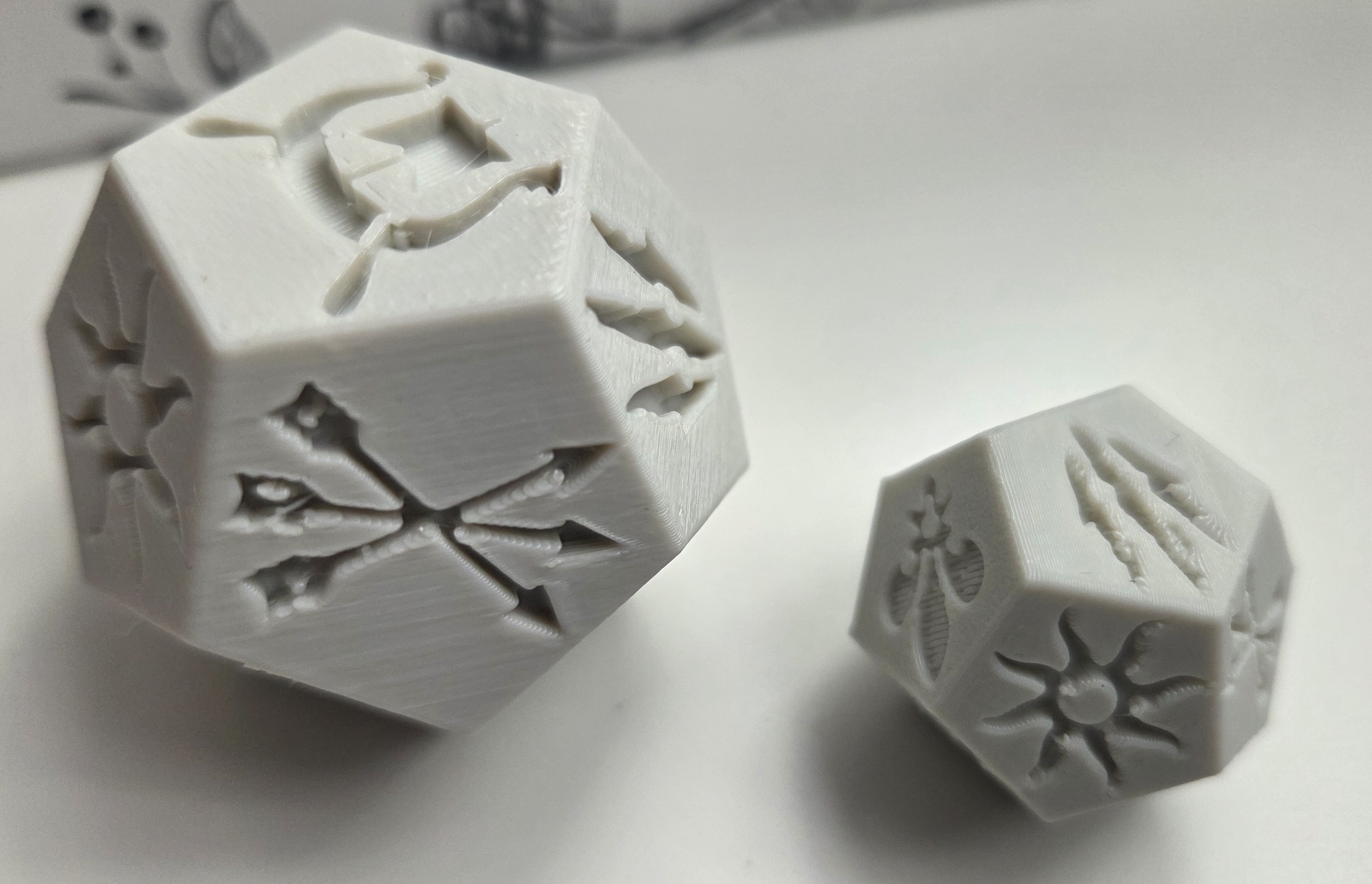 Gwent Witcher Dice for faction choose