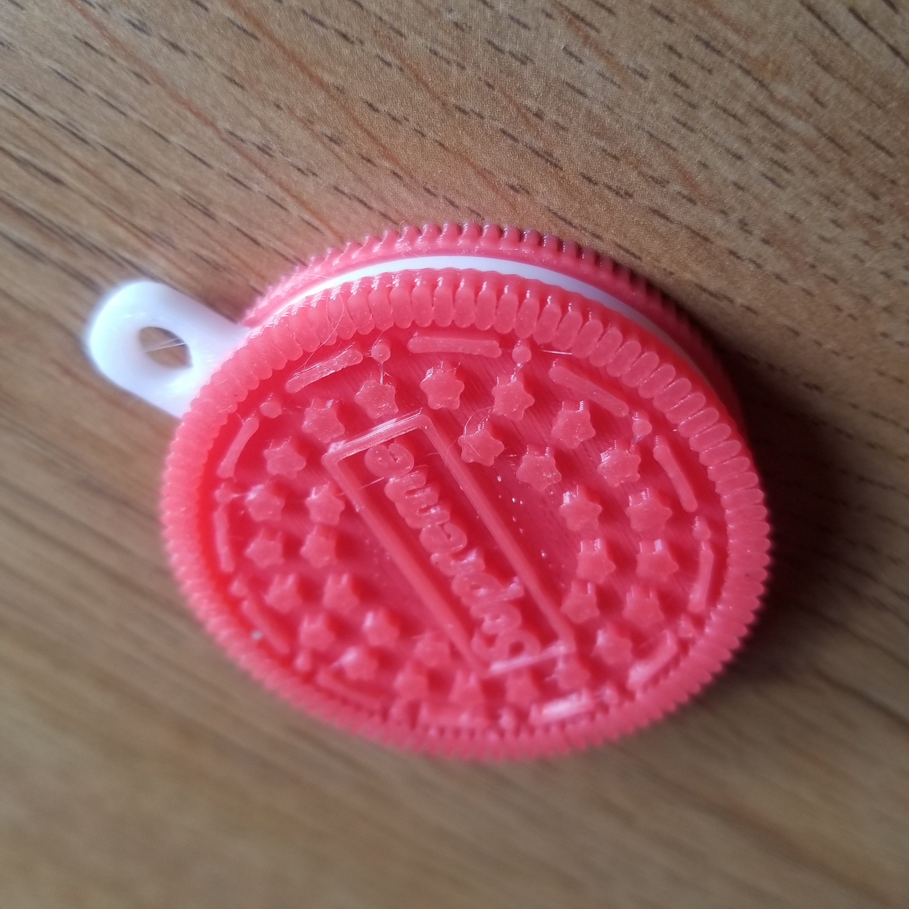 Supreme Oreo Keychain Spinning Fidget