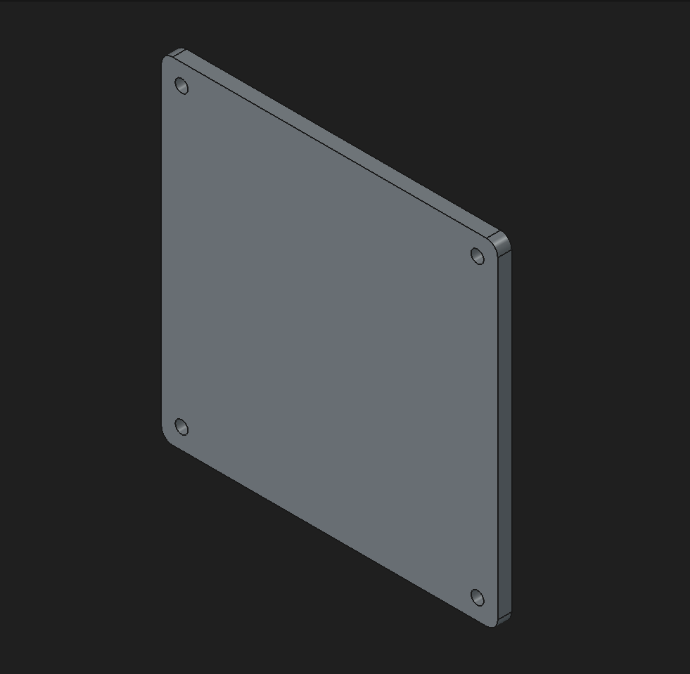 120mm Fan Blank - Universal / Corsair Frame 4000D Shroud Remix