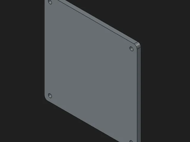 120mm Fan Blank - Universal / Corsair Frame 4000D Shroud Remix