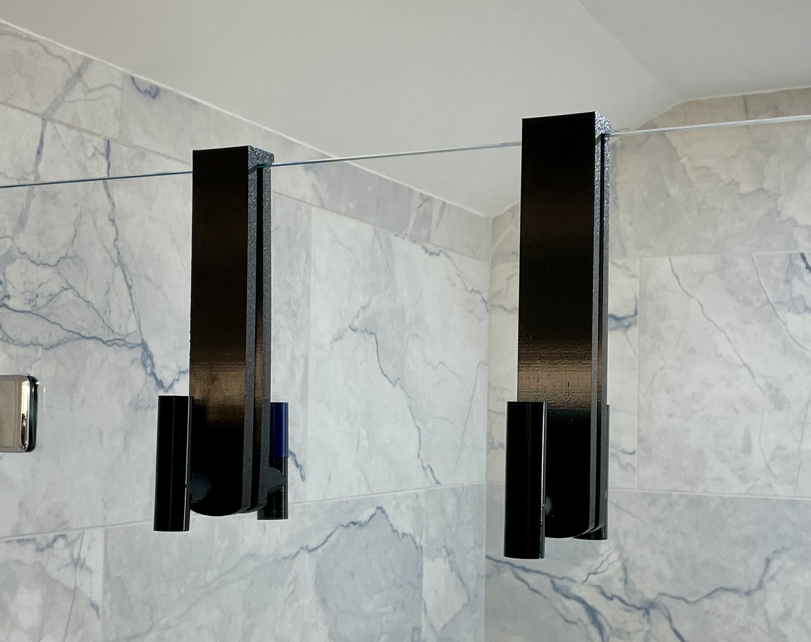 Double-sided Frameless Shower Door Hook