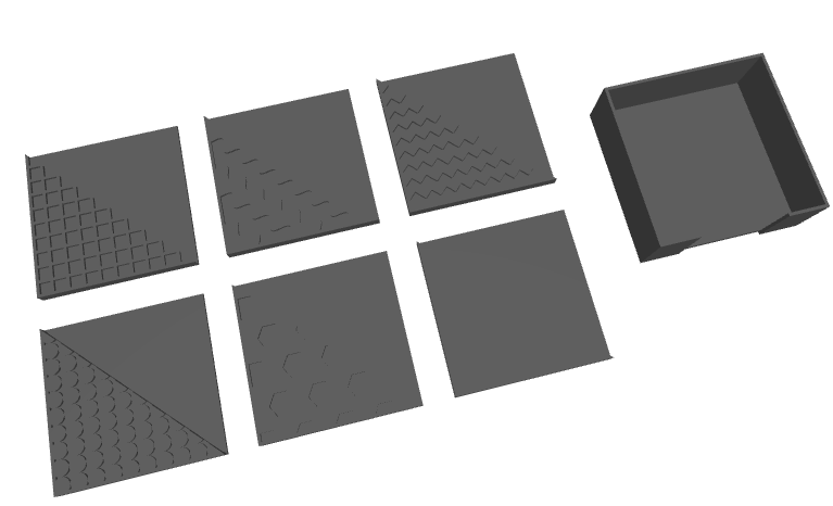 Corner Bookmarks with Case