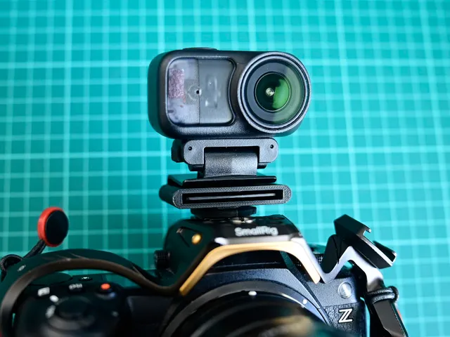 Dji Osmo Nano Clip Adapter to Camera Hotshoe