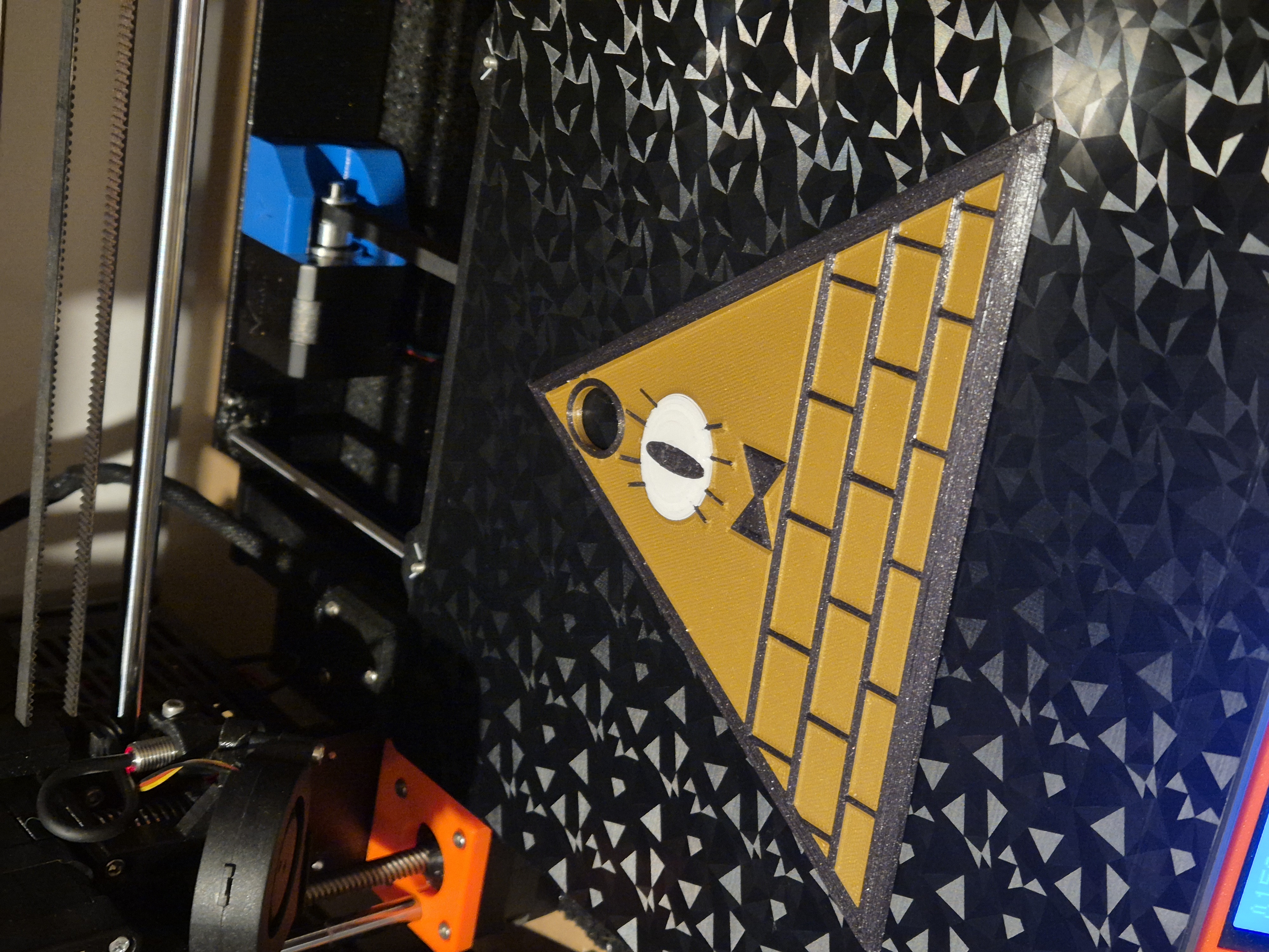 Miniatura 3 do modelo 3D Bill Cipher Hand Fan