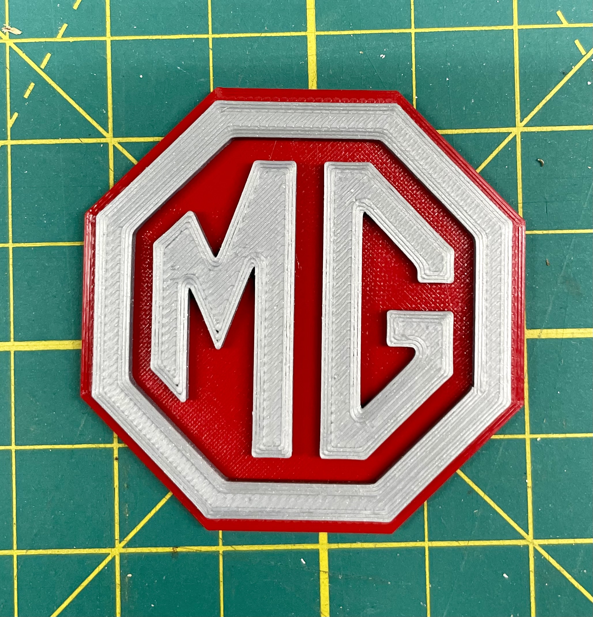 MG Octagon Logo Badge / Coin