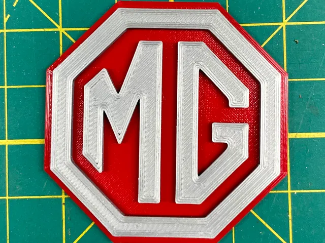 MG Octagon Logo Badge / Coin