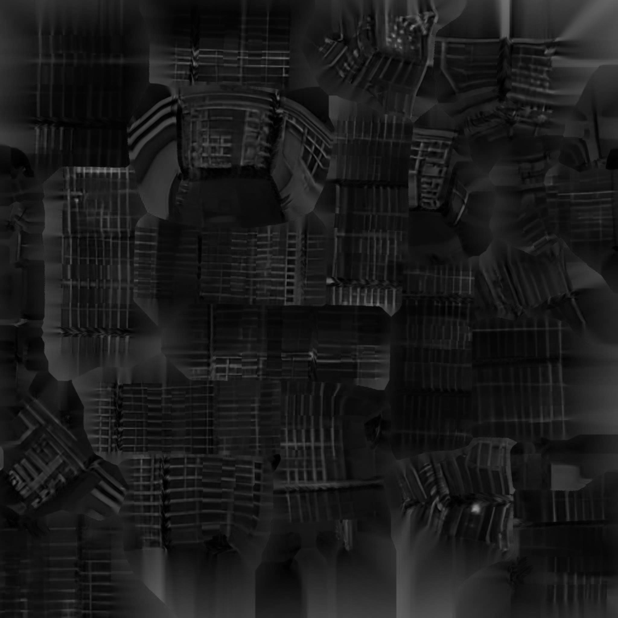 HK Skyscrapers obj file — miniatura 7