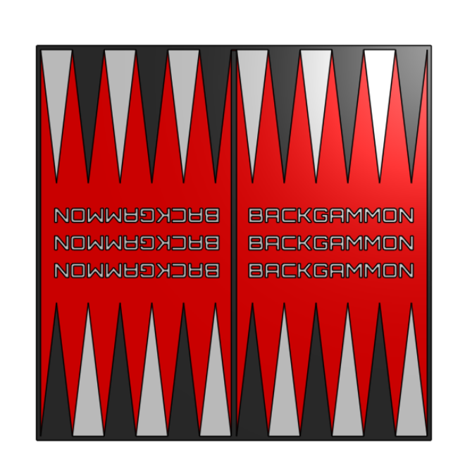 Backgammon Game (Printable)