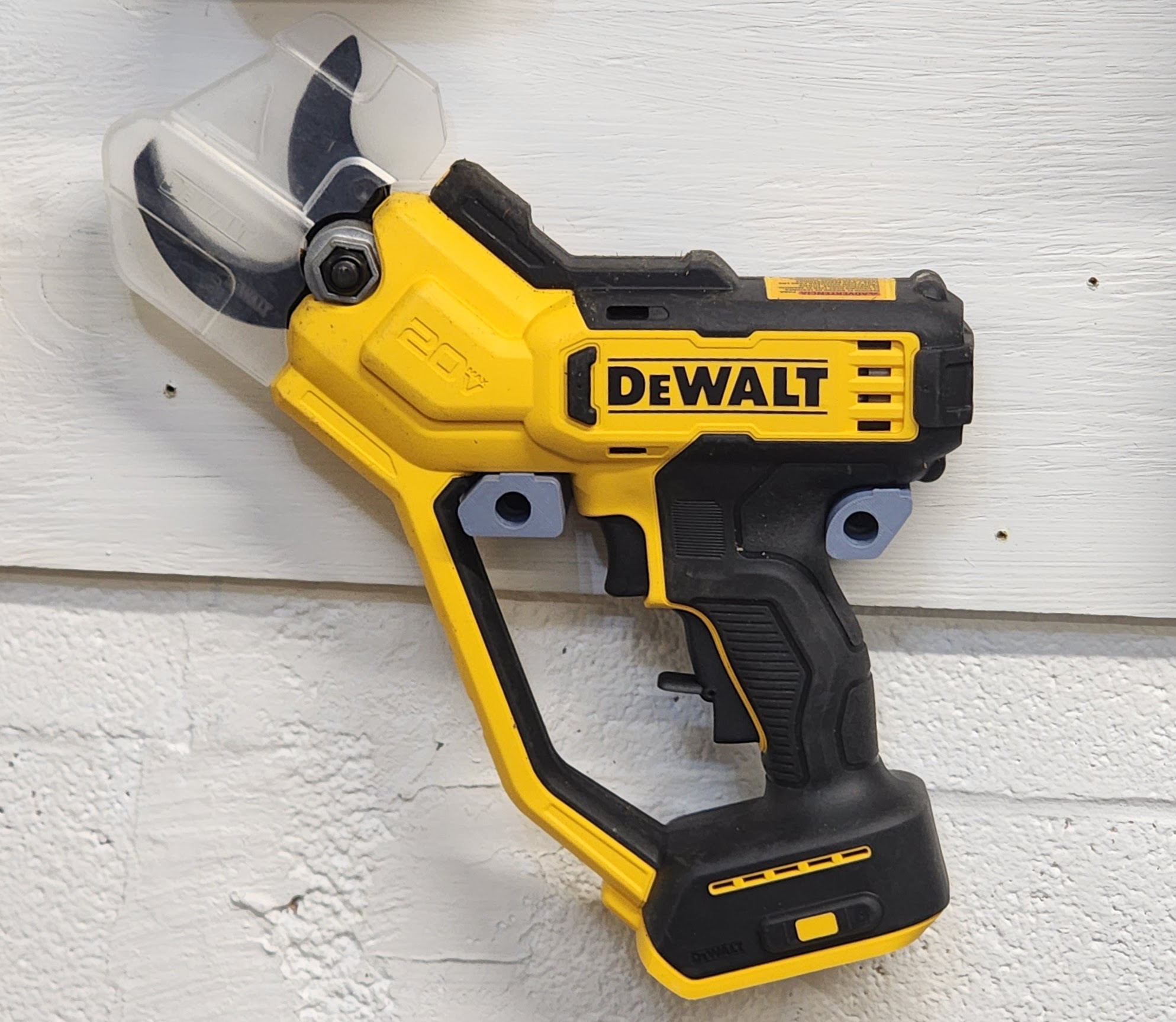 Dewalt 20V MAX Cordless Battery Powered Pruner Minimal Wall Mount