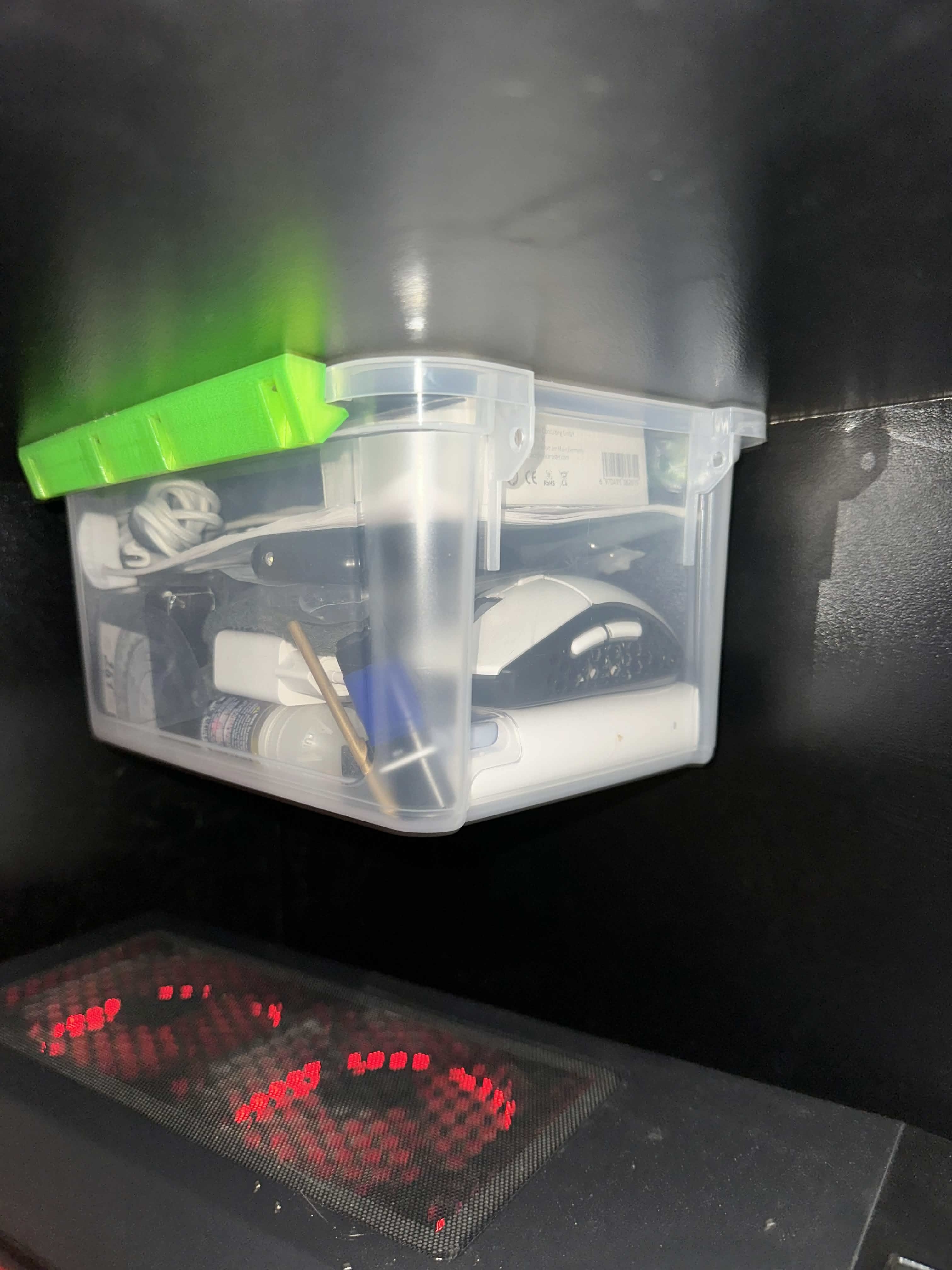 Attachment for the drawer under the table