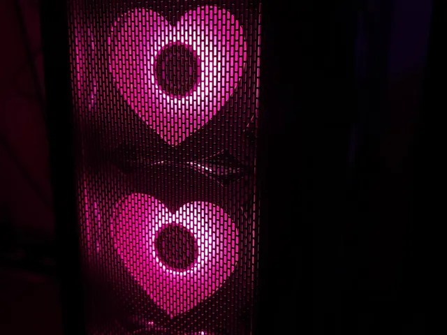 heart and star cutout pc fan cover 120mm