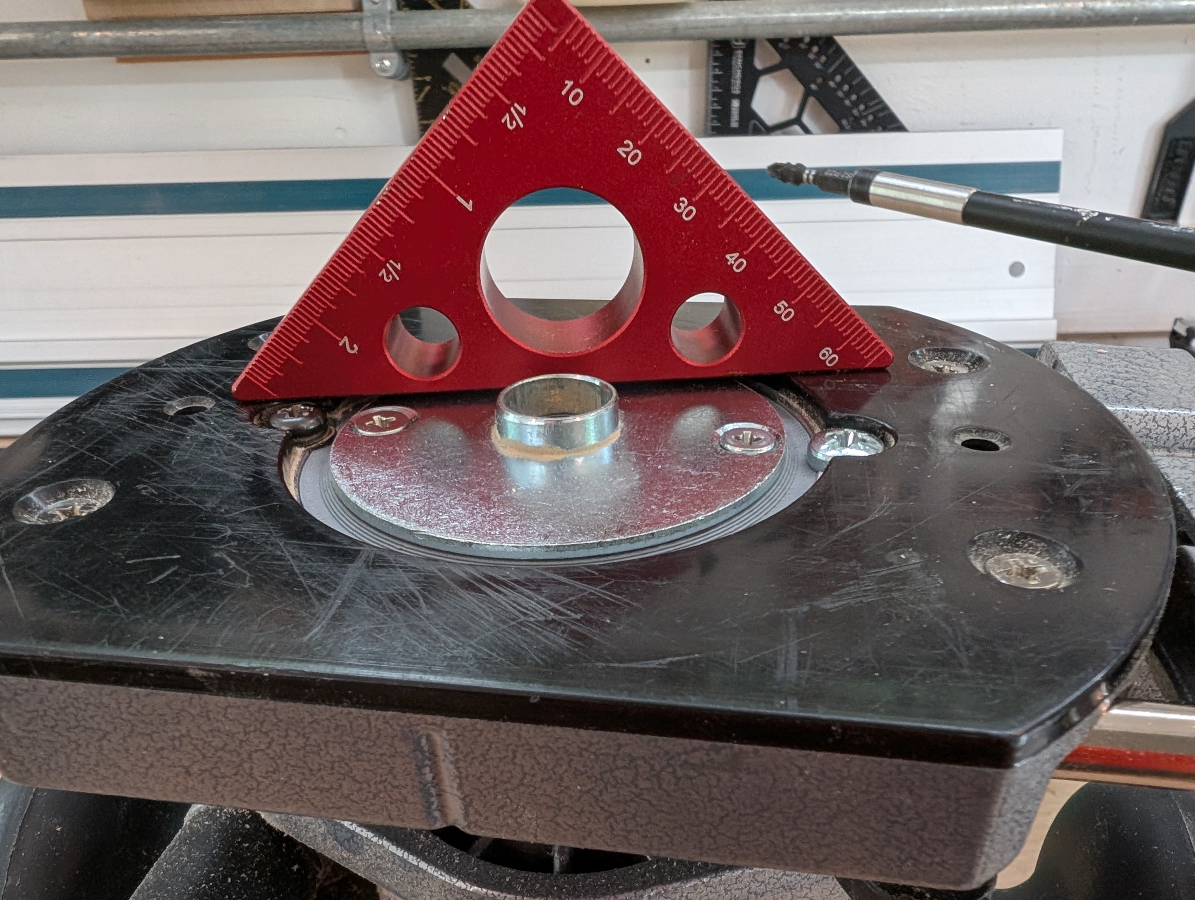 Katsu / Makita Trim Router Templating adapter for the plunge base (version2)