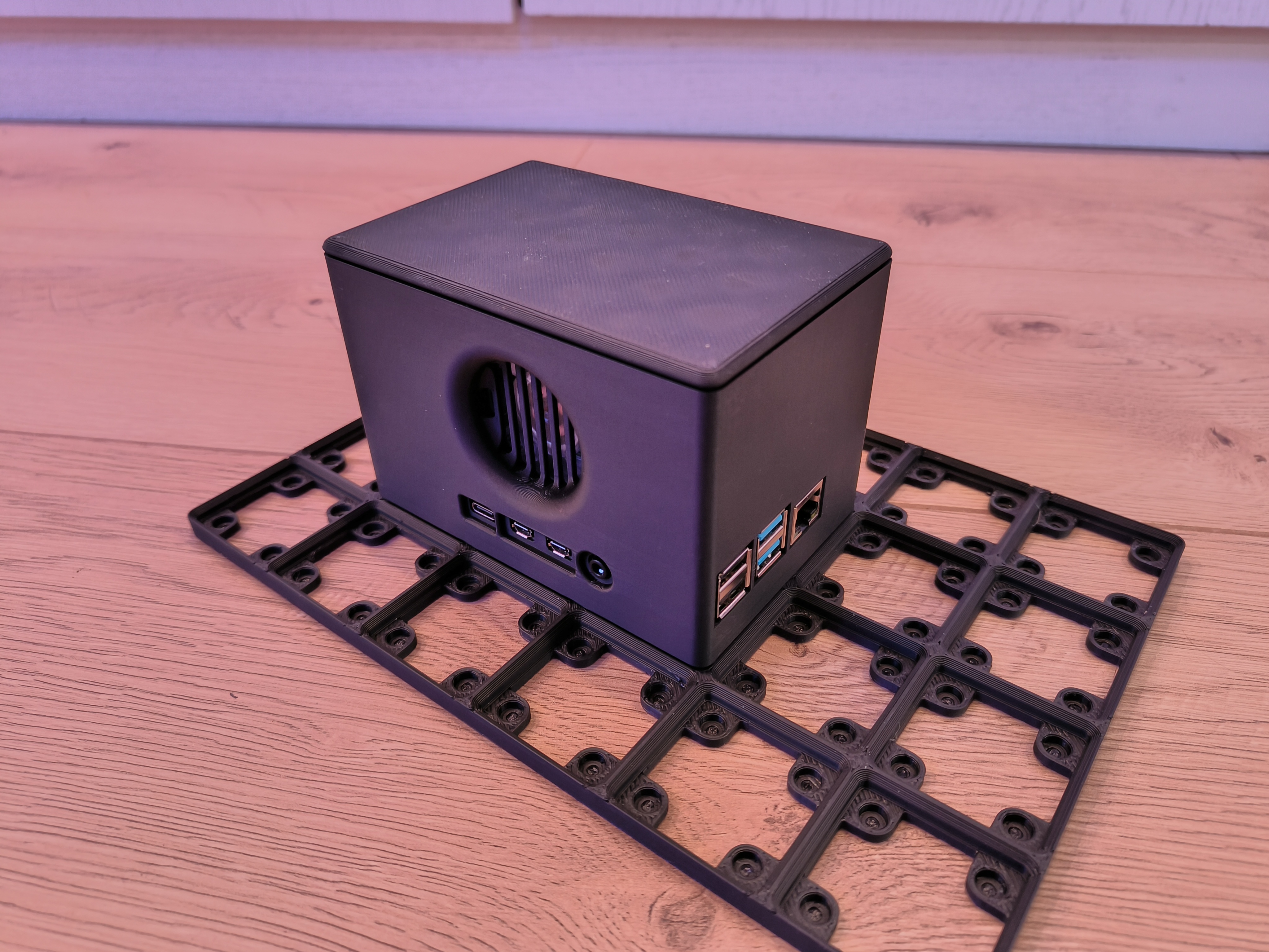 Gridfinity-compatible housing for Raspberry Pi — miniatura 2