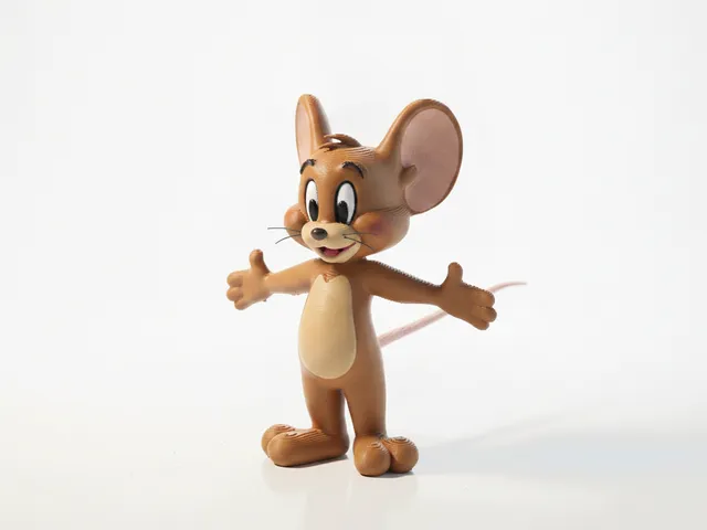 Jerry Mouse Figurine Cartoon Character 3D Printable