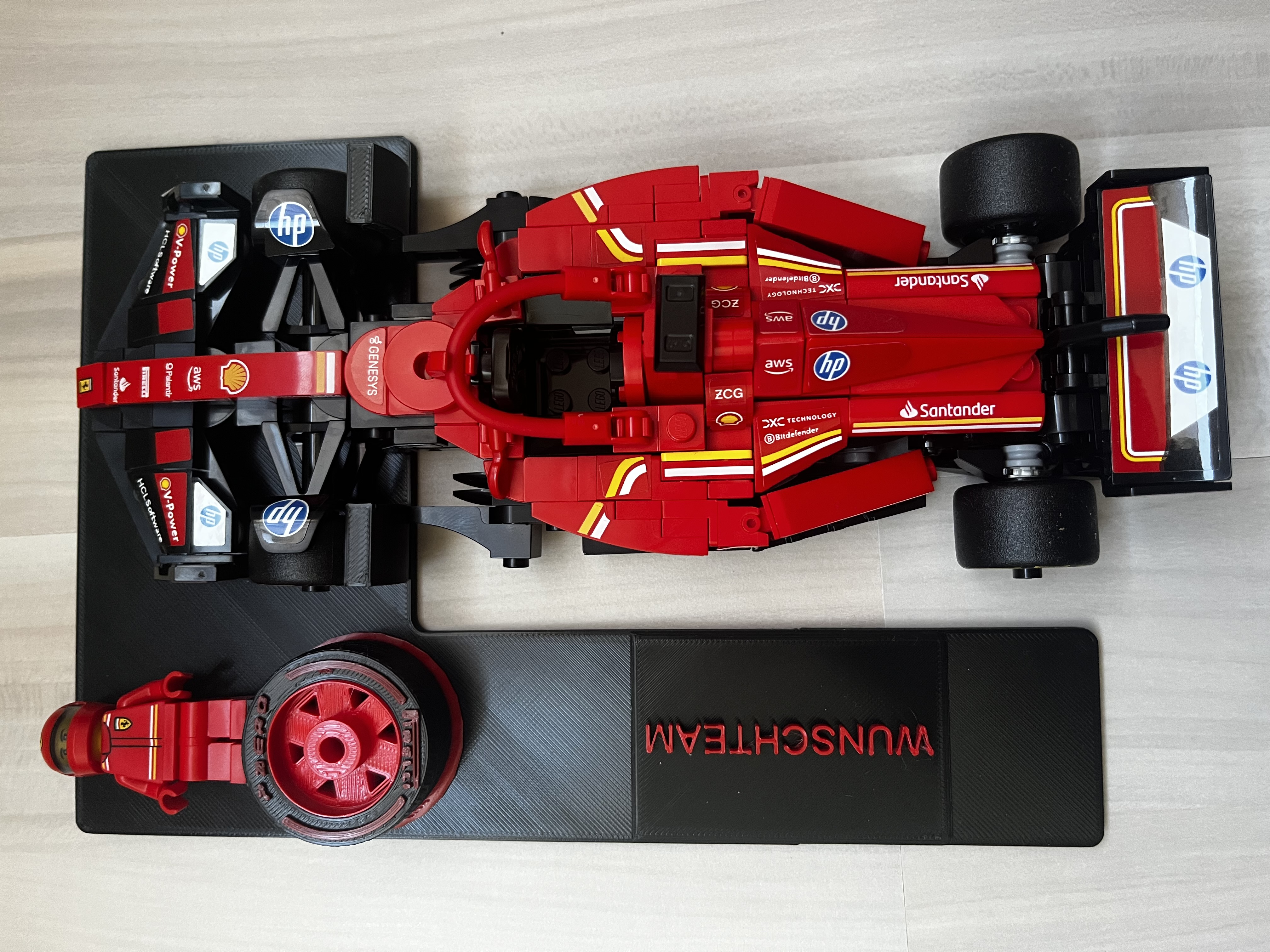 Lego Speedchampions Formula 1 Wandhalter