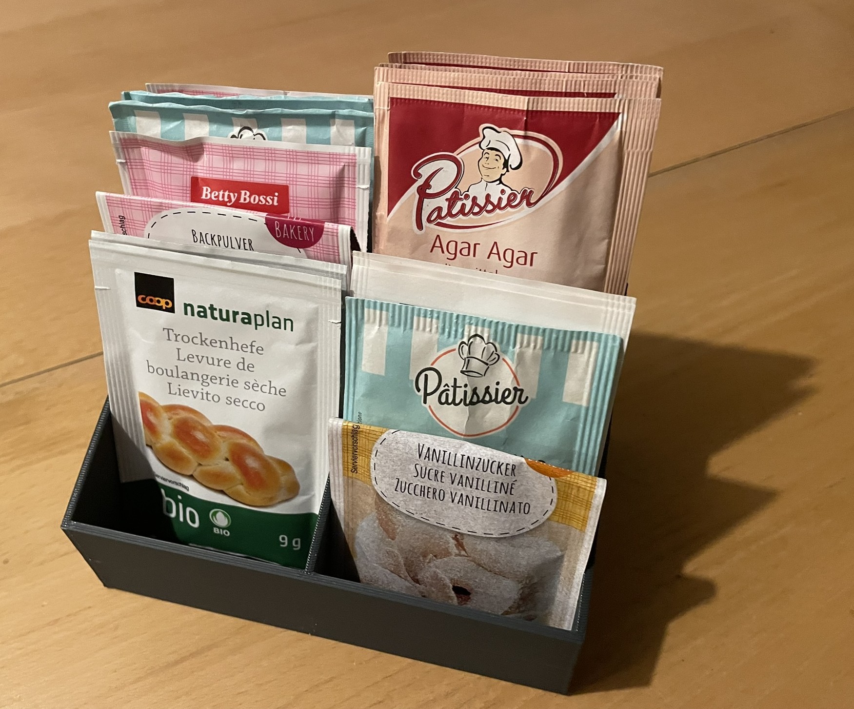 Baking Sachet Organizer