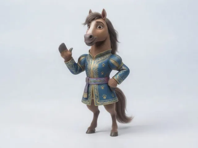 BoJack Horseman - Cartoon Full Body Figure / 3D Printable Model